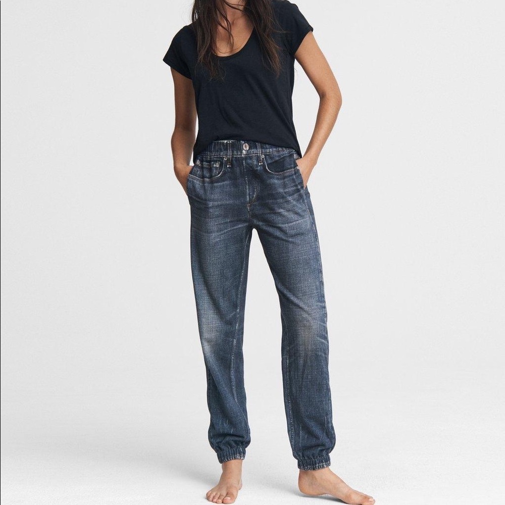 Rag and Bone Trompe L'oeil Cotton Jogger